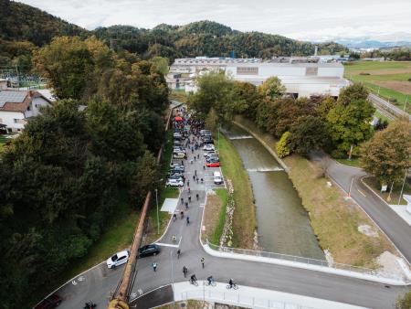 Otvoritev kolesarske CE-SˇT-SˇE-137